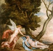 Dyck, Anthony van Cupid and Psyche (mk25) oil painting picture wholesale